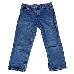 Tommy Hilfiger Y2K Loose Fit Womens Ankle Jeans Size 10